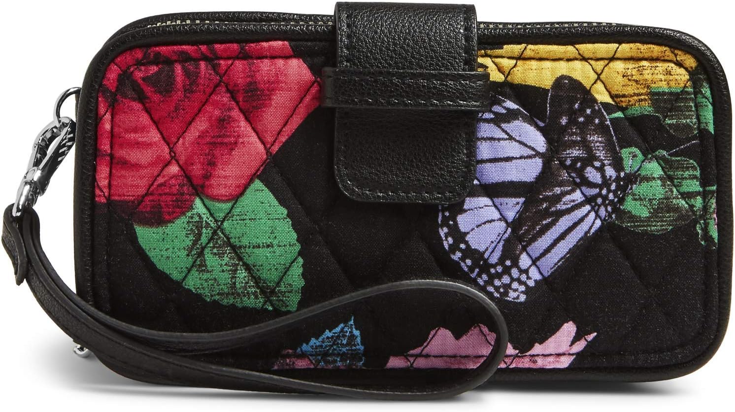 Vera Bradley Women's Signature Cotton Smartphone Wristlet with RFID Protection multicoloured