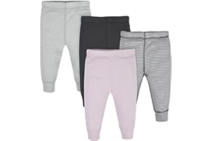Gerber Baby-Girls 4-Pack Pantsinfant-and-Toddler-Bloomers