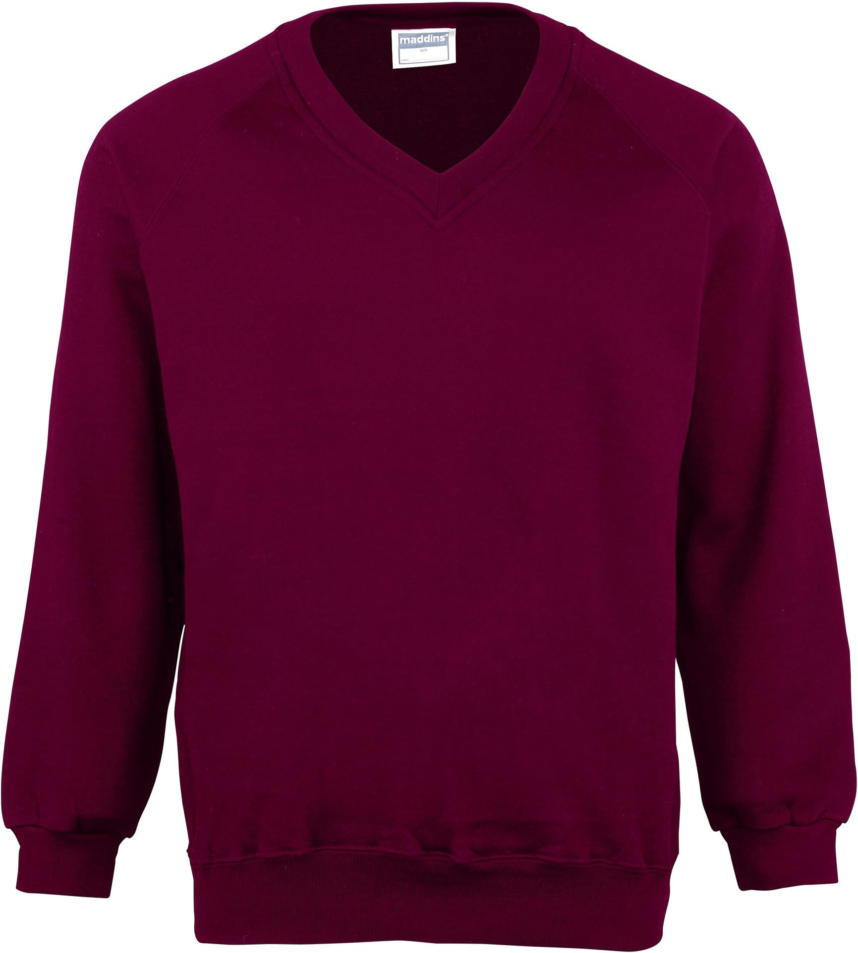 Maddins Mens Colorsure V-Neck Sweatshirt