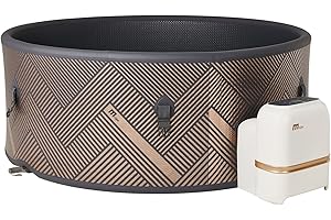 GENERIC MSPA, Mono, Frame Series, Round Hot Tub & Spa, 138 Air Bubble System, WI-FI Enabled, App Controlled, 6 Persons