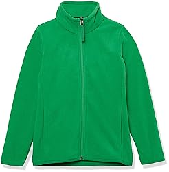 Amazon Essentials Boys' Polar Fleece Full-Zip Mock