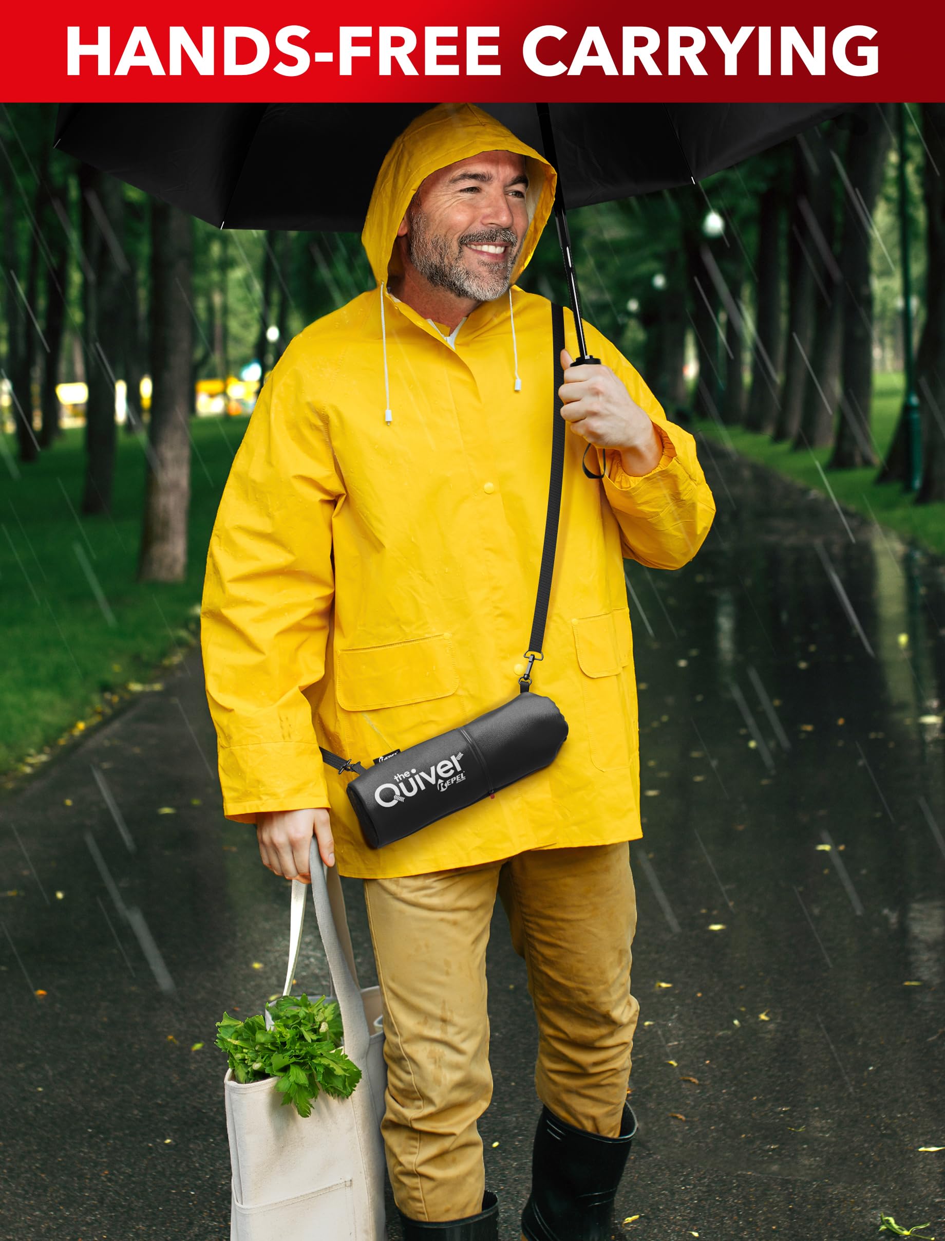 Repel Umbrella Windproof Travel Umbrellas for Rain - Easy Auto Open Close, Durable & Compact Umbrella, Strong Fiberglass Frame, Waterproof Canopy - Backpack, Purse, Portable, Umbrella for Travel
