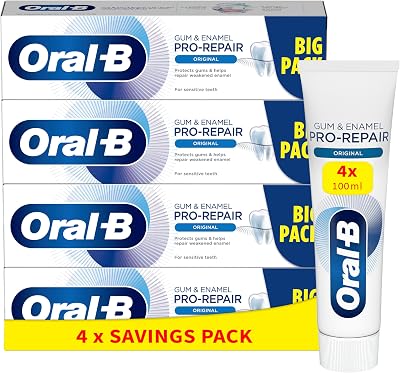Oral-B Gum & Enamel Pro-Repair Original Toothpaste 400 ml 4 x 100 ml