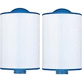 L-Fongda Spa Filter Compatible with 6CH-940, PWW50P3, 817-0050, 25252, 03FIL1400, FC-0359, 45 Sq.Ft, 2 Pack