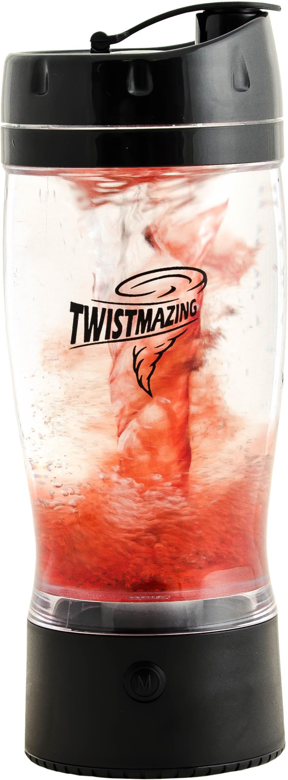 Twistmazing Tornado Shaker & Vortex Mixer Powerful Electric Protein Shaker with 20 000 RPM and Stainless-Steel Blades for Smoothest Drinks, 650 ML