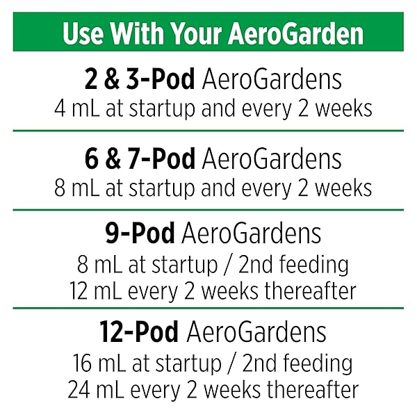 MIRACLE-GRO AEROGARDEN LIQUID PLANT FERTILIZER FOR USE IN AEROGARDEN HYDROPONIC INDOOR GARDEN, 3 FL. OZ.