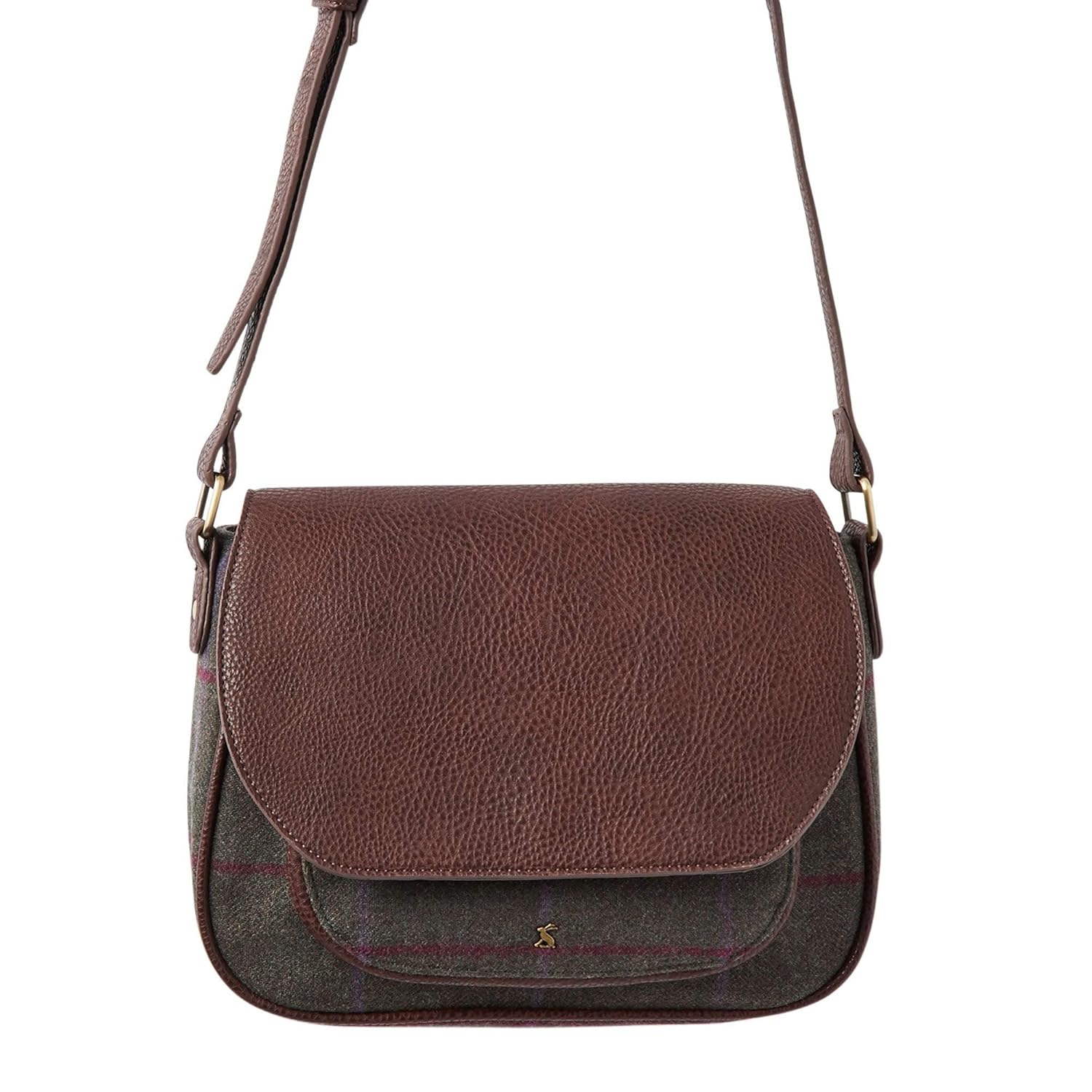 Joules Womens Darby Tweed Cross Body Saddle Strap Bag Amazon.co.uk