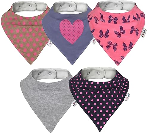 absorbent dribble bibs