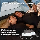 Naturehike Mongar 2 Person Tent Ultralight Waterproof 210T Polyester Forest view 6