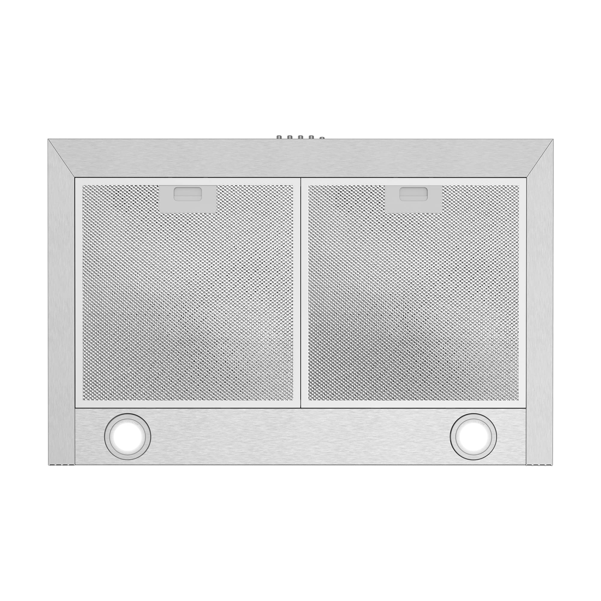 COSMO COS-63024P 30 in. Nebula Collection 250 CFM Ducted Wall Mount Range Hood, Button Control, LED Lights, Mesh Filters, Stainless Steel