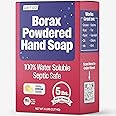 Grit Go Borax Powdered Hand Soap – Heavy-Duty Cleaning, 100% Water Soluble, Septic Safe, Cuts Grease, Oil & Dirt (5 lbs)