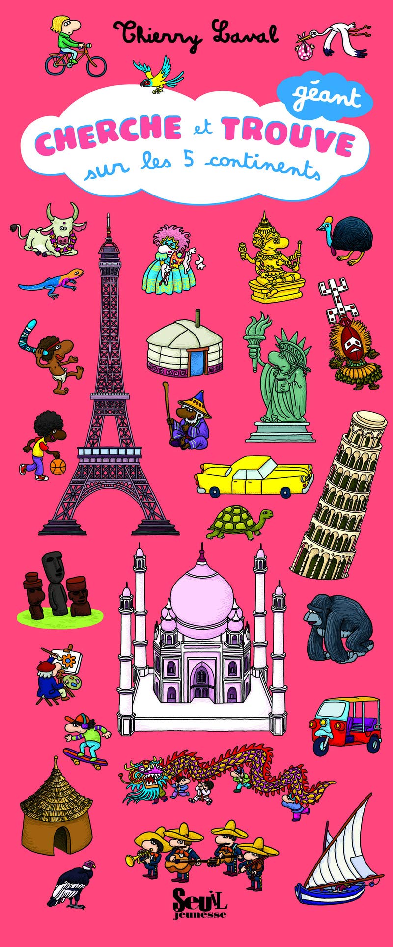 Cherche Et Trouve Gant Sur Les 5 Continents English And - 