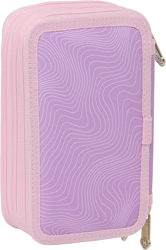 K-POP Demon Hunters - ICONIC - Astuccio scuola con 37 utili inclusi, astuccio per bambini, ideale per bambini dai 5 ai 14 anni, comodo e versatile, resistenza, 12,5 x 5,5 x 19,5 cm — foto 2 di 6