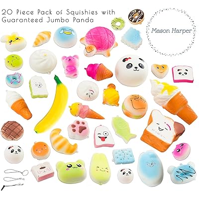 20 Pack of Slow Rising Kawaii Squishies Panda, Ghana Ubuy