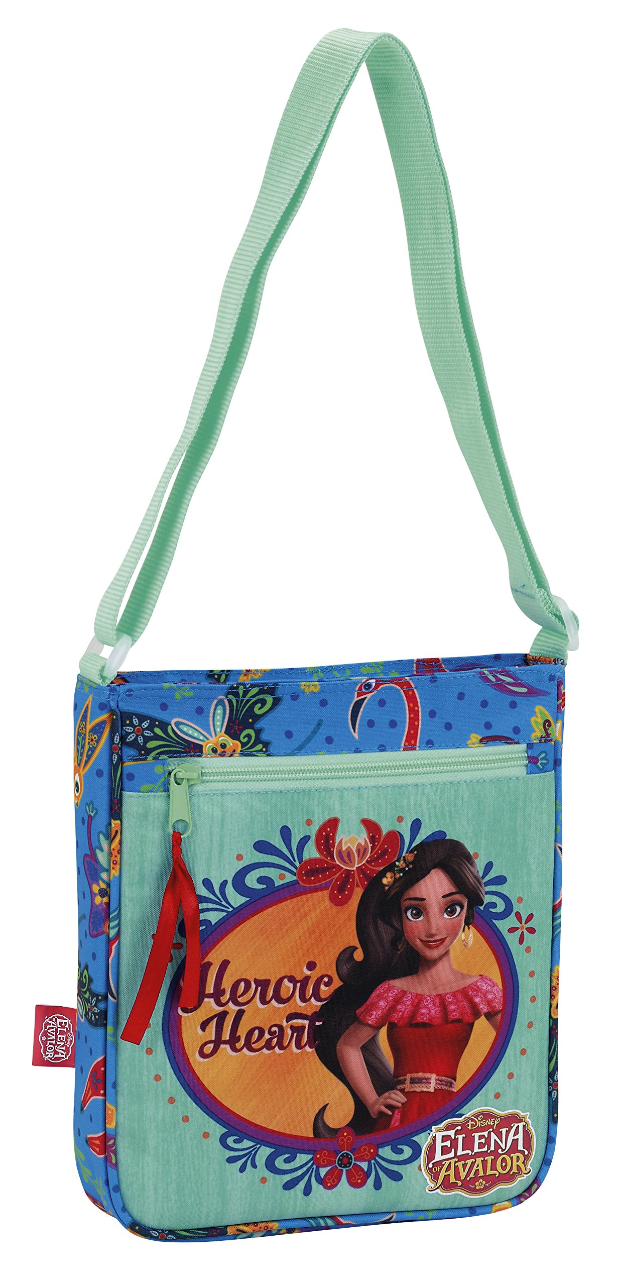 Elena De Avalor Official Shoulder Bag with Outer Pocket