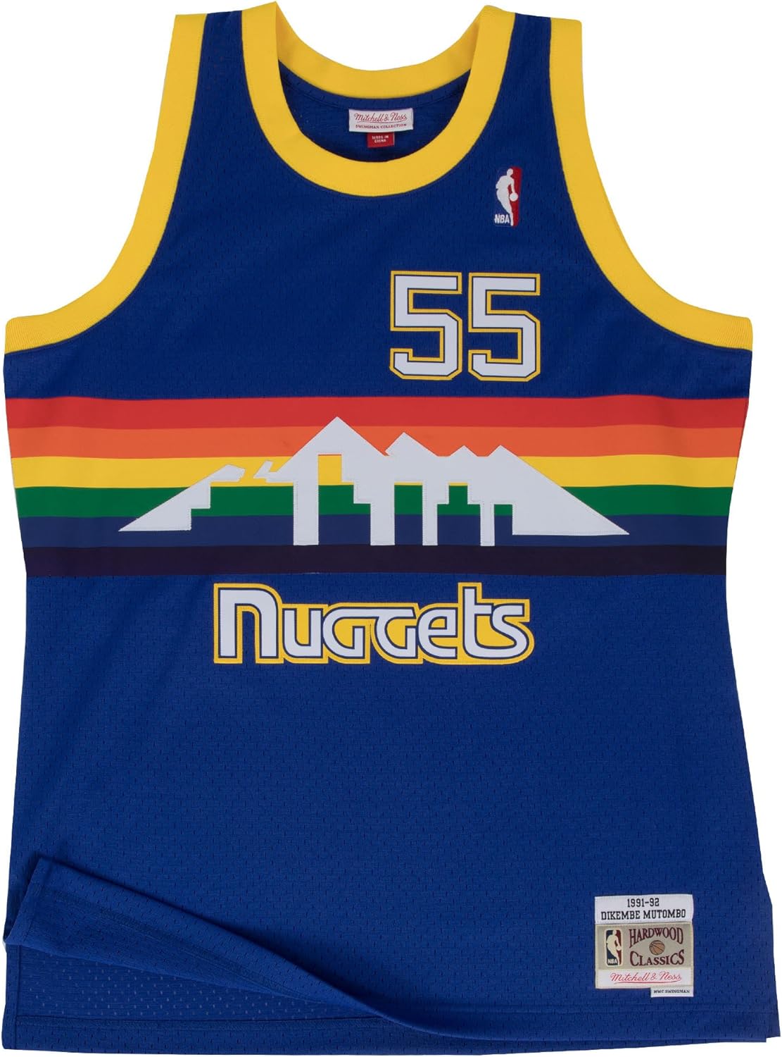 mutombo throwback jersey