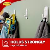 Command Large Utility Hook with 2 Adhesive Strips White 2.2 kg view 5