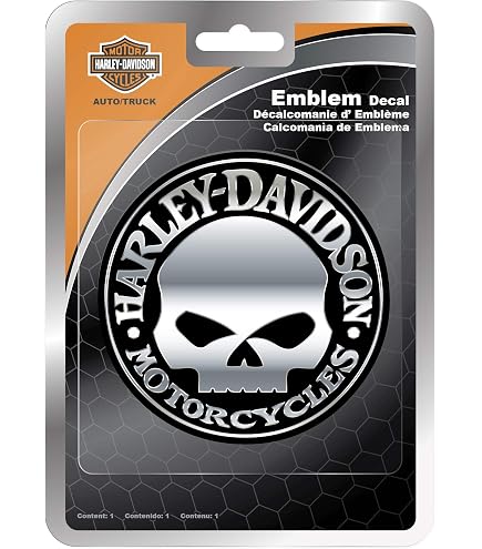 Amazon.com: Chroma 9107 Harley-Davidson Injection Molded Emblem