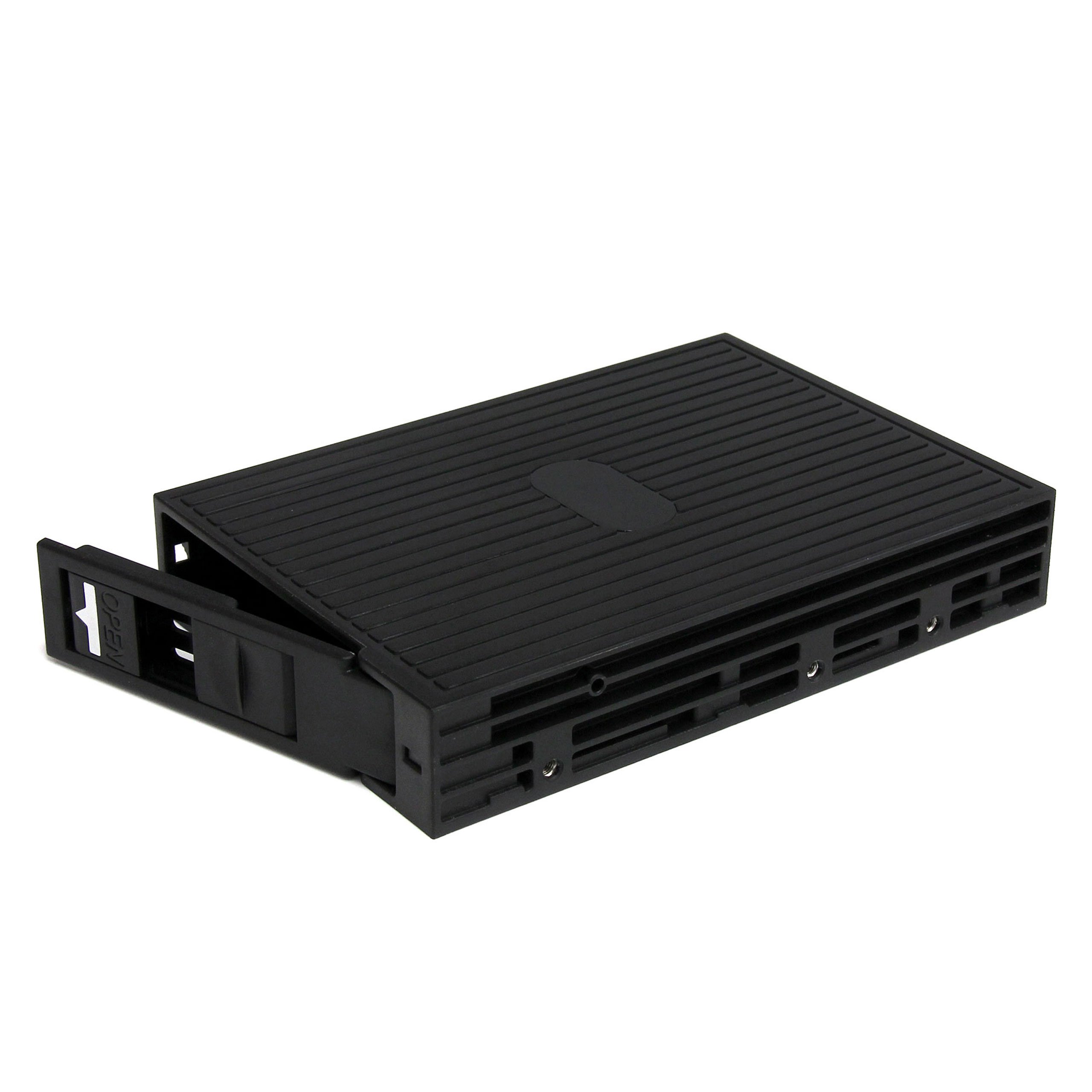 StarTech.com 2.5in SATA/SAS SSD/HDD to 3.5in SATA Hard Drive Converter - Storage bay adapter - 3.5" to 2.5" - black (25SATSAS35)