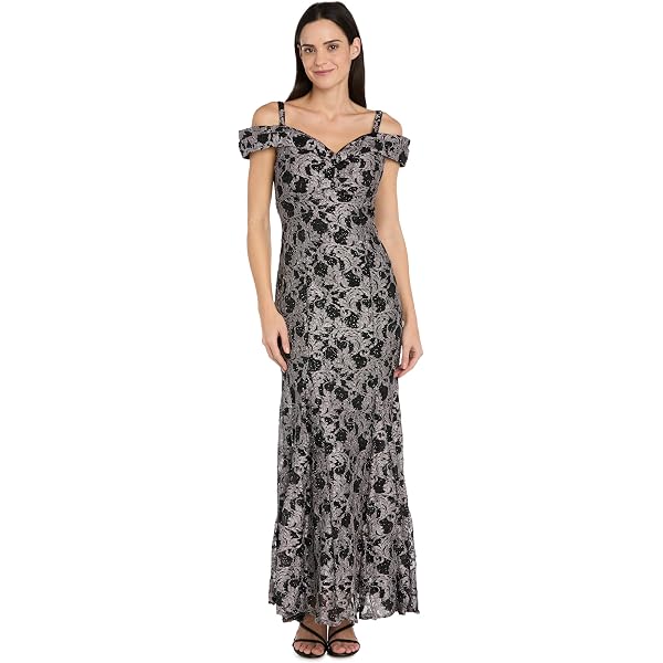 r&m richards mermaid dress Amazon.com: R&M Richards Women's Off The Shoulder Formal Gown