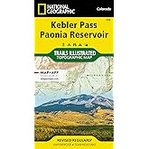 Kebler Pass, Paonia Reservoir Map (National Geographic Trails Illustrated Map, 133)