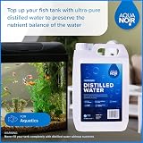 AQUANOIR Distilled Water 5L Ultra-Pure for CPAP Iron Car Battery UK Made view 5