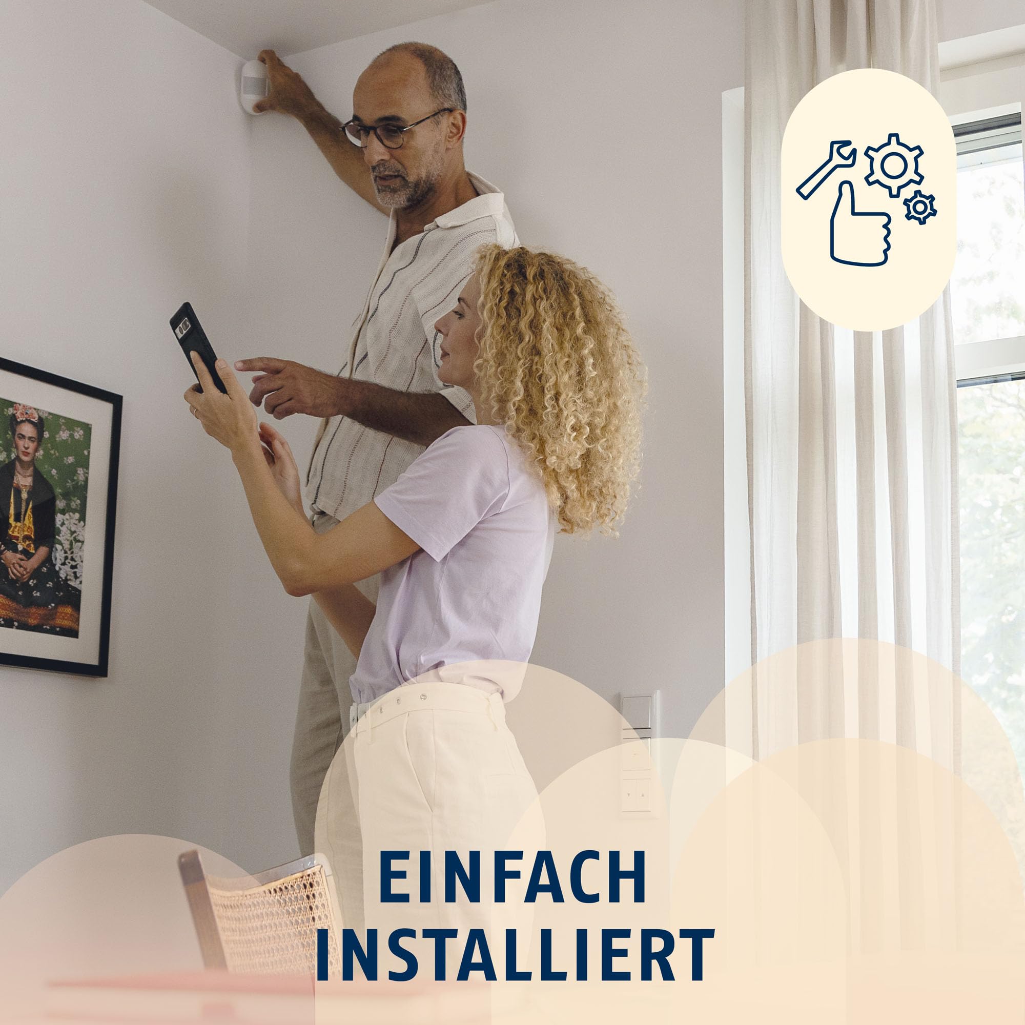 ABUS Funk-Alarmanlage Smartvest Pro - Starter-Set mit Zentrale, Öffnungsmelder, Fernbedienung und kostenloser App - Alarmanlage für Haus und Wohnung - Einbruchschutz mit Alarm auf Handy 3