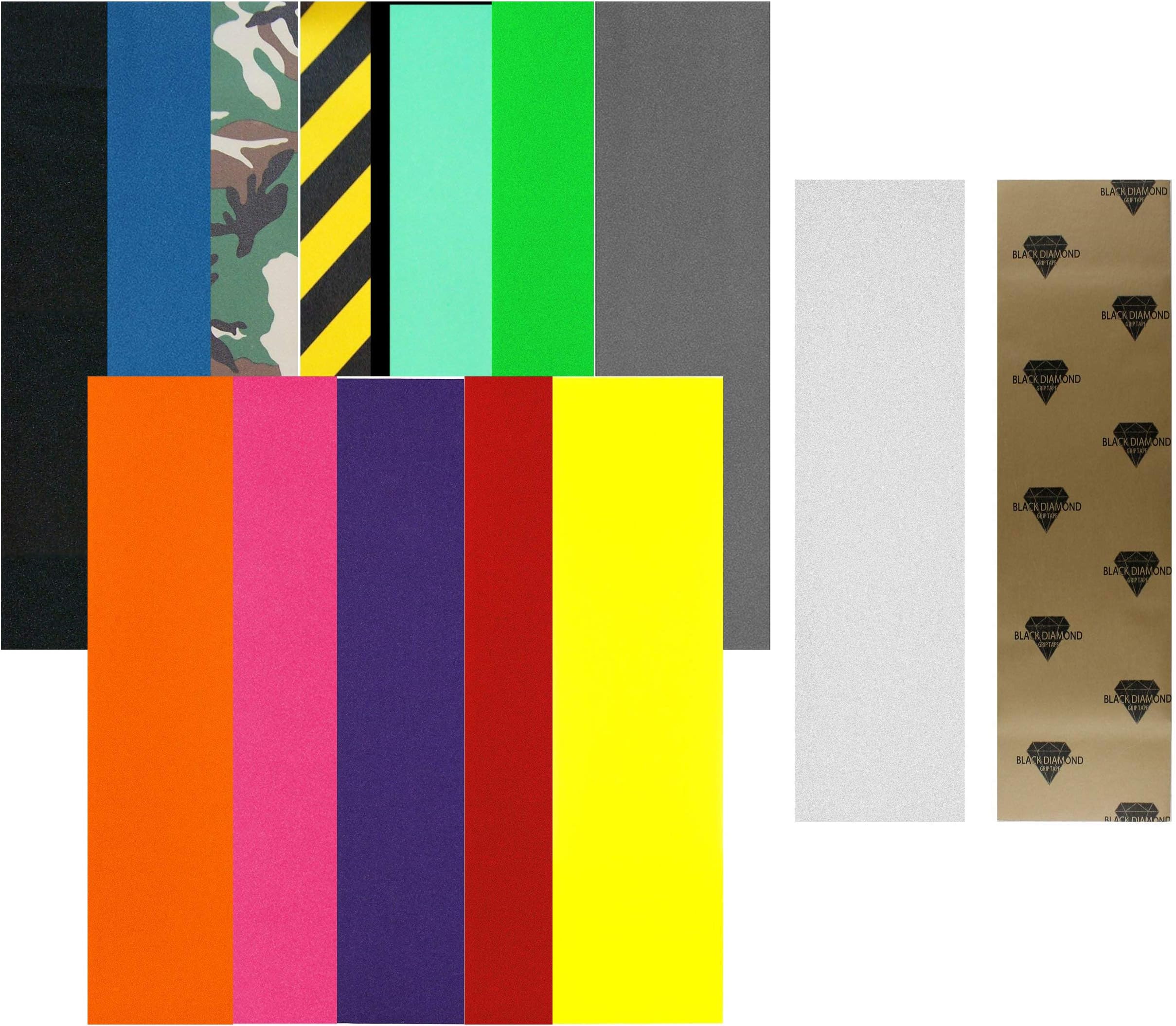 NewClue Quest Boards Longboard Grip Tape Sheet 10" X 44" Clear Skateboard Griptape (Nc-101006073006)