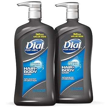 Buy Dial For Men Hair And Body Wash Hydrofresh 32 Ounces Pack