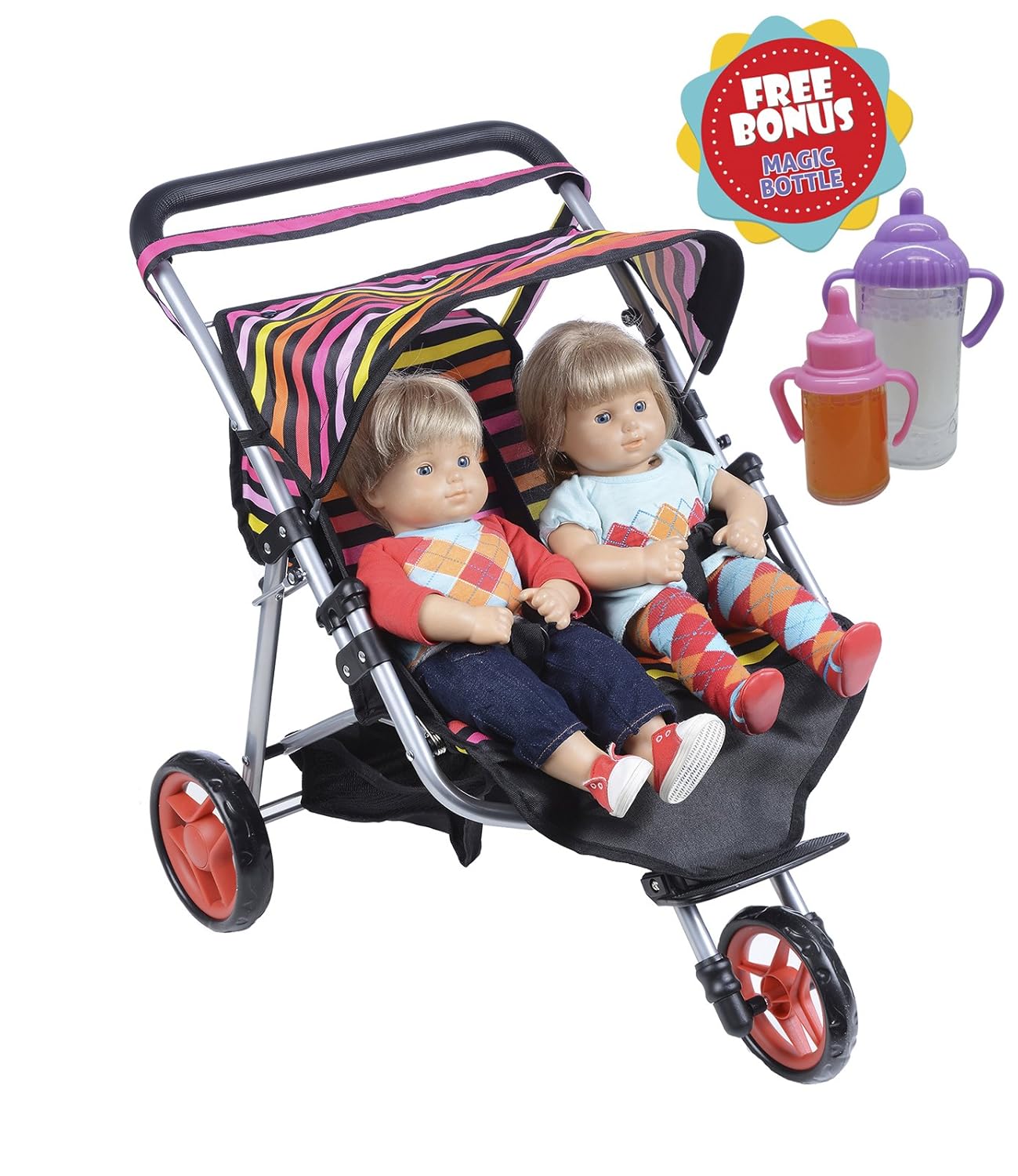 bitty twins stroller