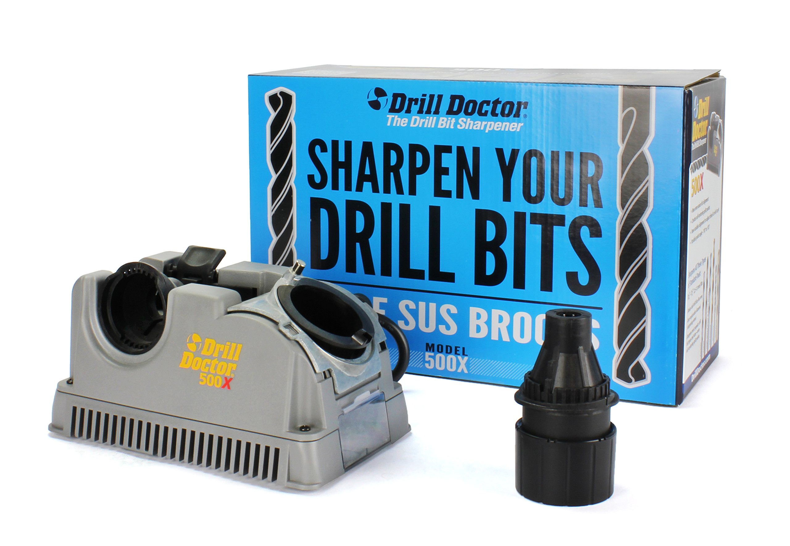 Drill Doctor 500x Drill Bit Sharpener, Professional Design Construction