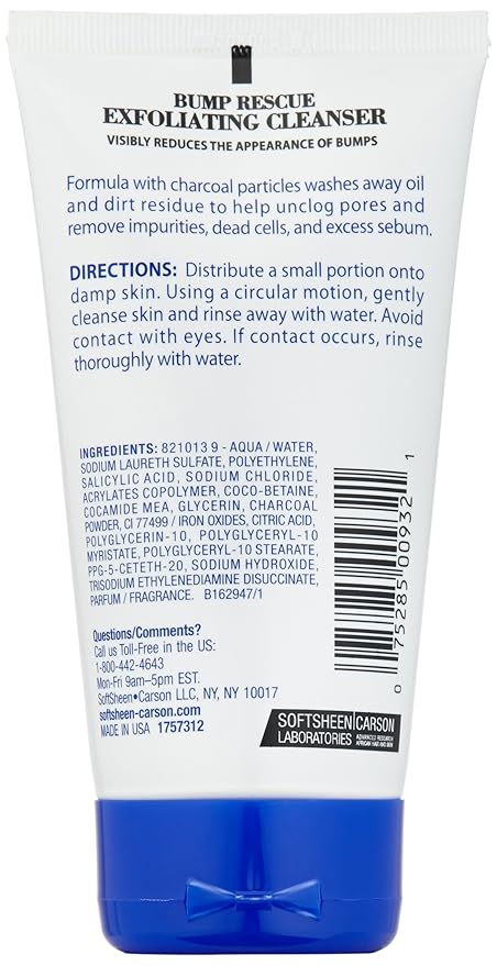 magic bump rescue exfoliating cleanser