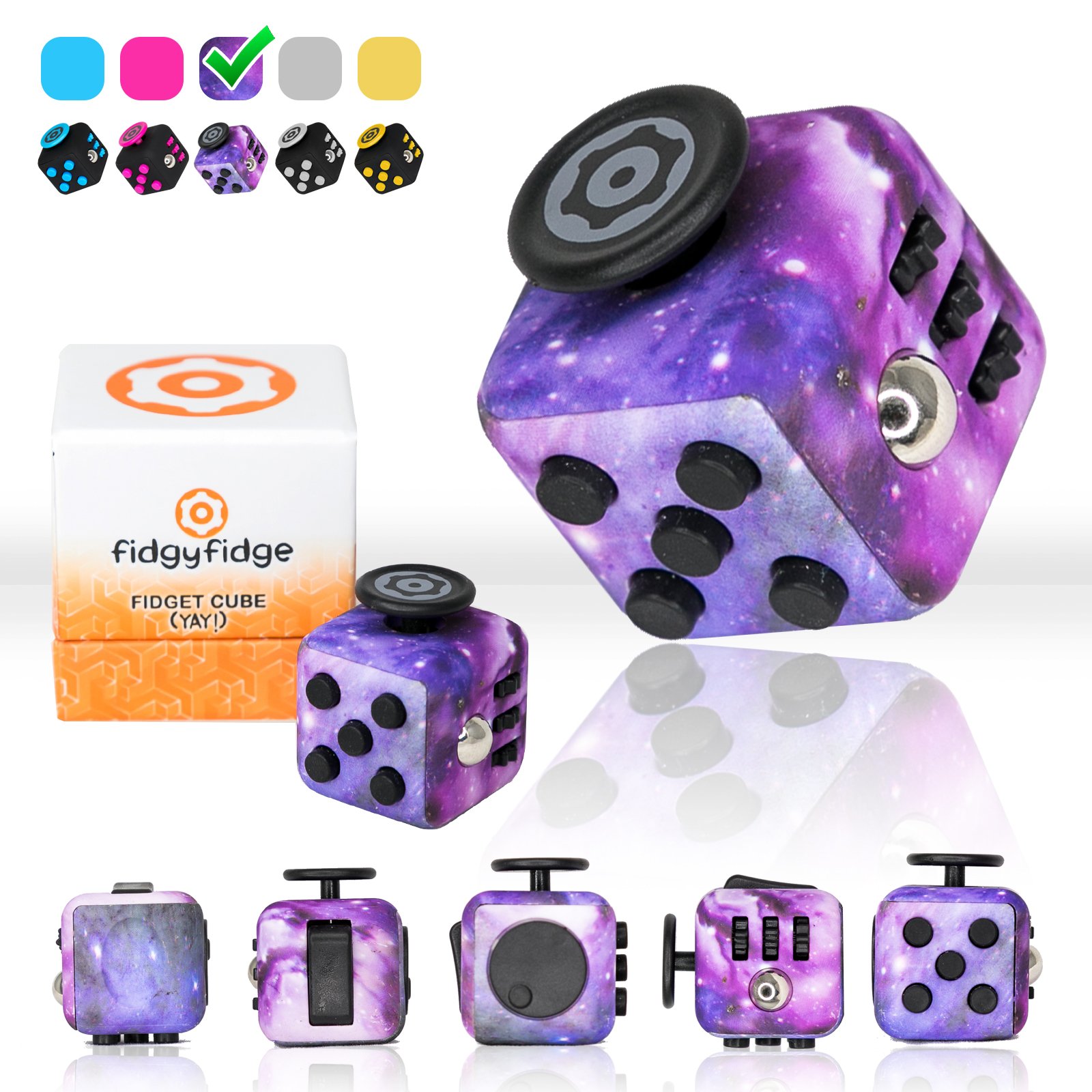 galaxy fidget cube