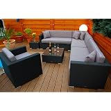 Amazon.de: Ragnarök-Möbeldesign Gartenmöbel Essgruppe inkl ...