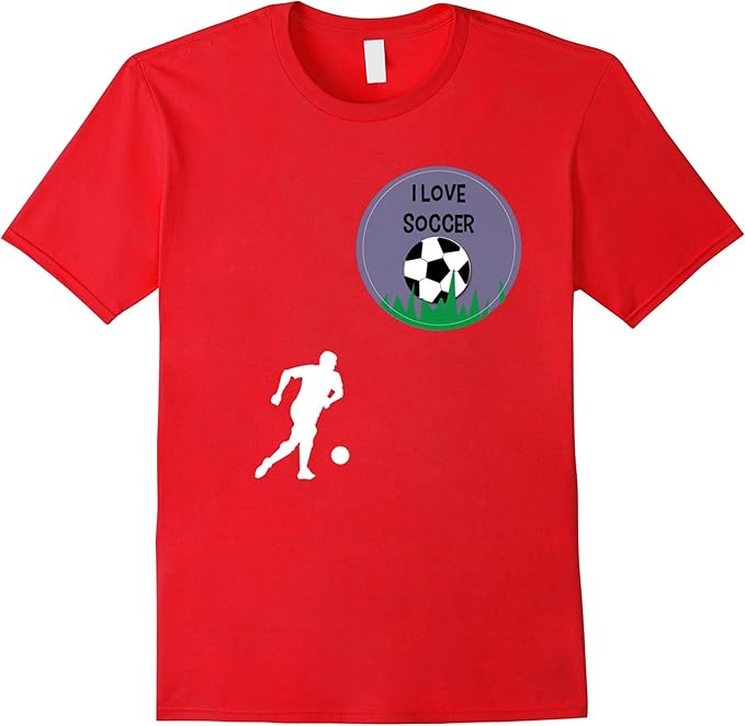 i love soccer t shirt