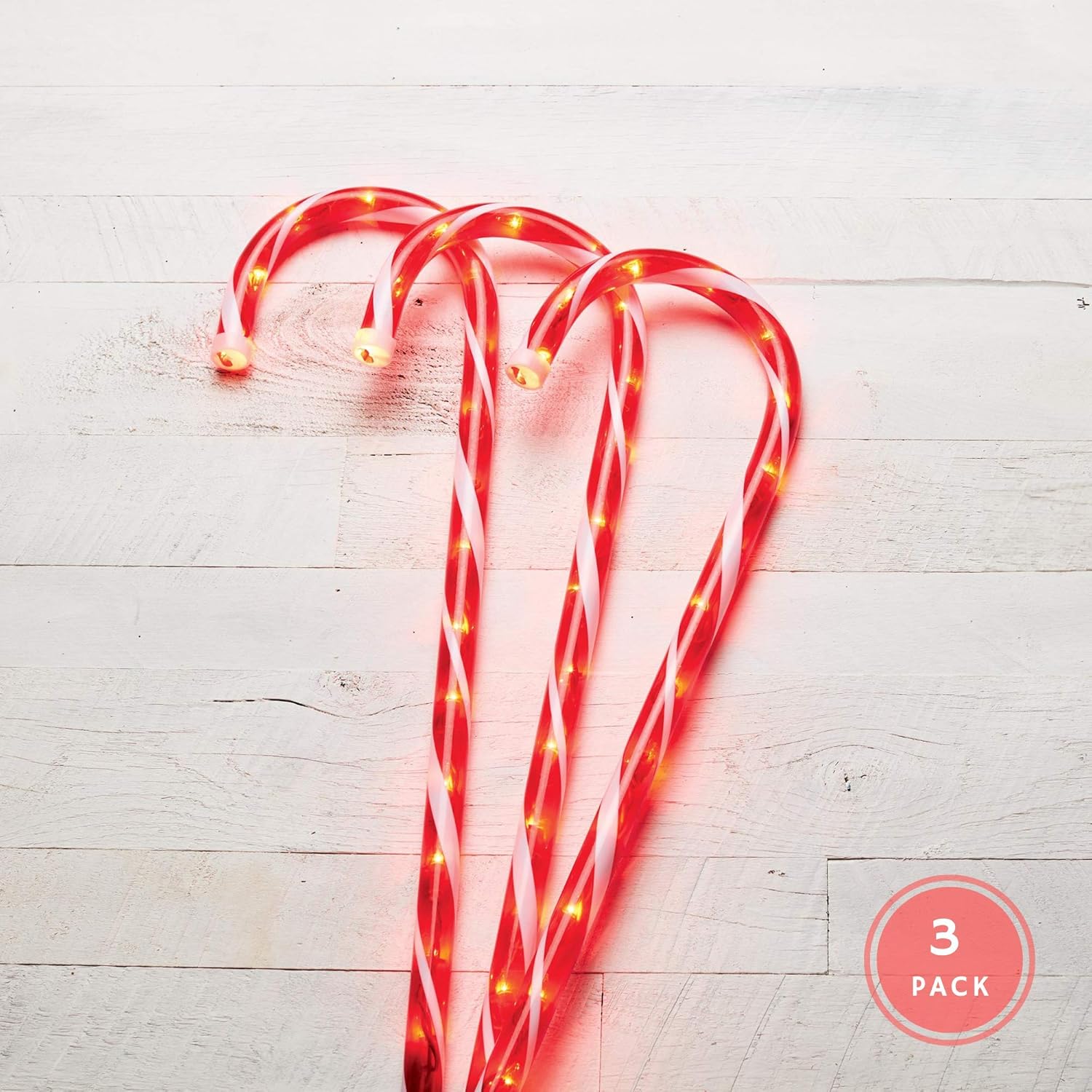 NOMA Candy Cane Pathway Lights Pathway Markers Christmas Light