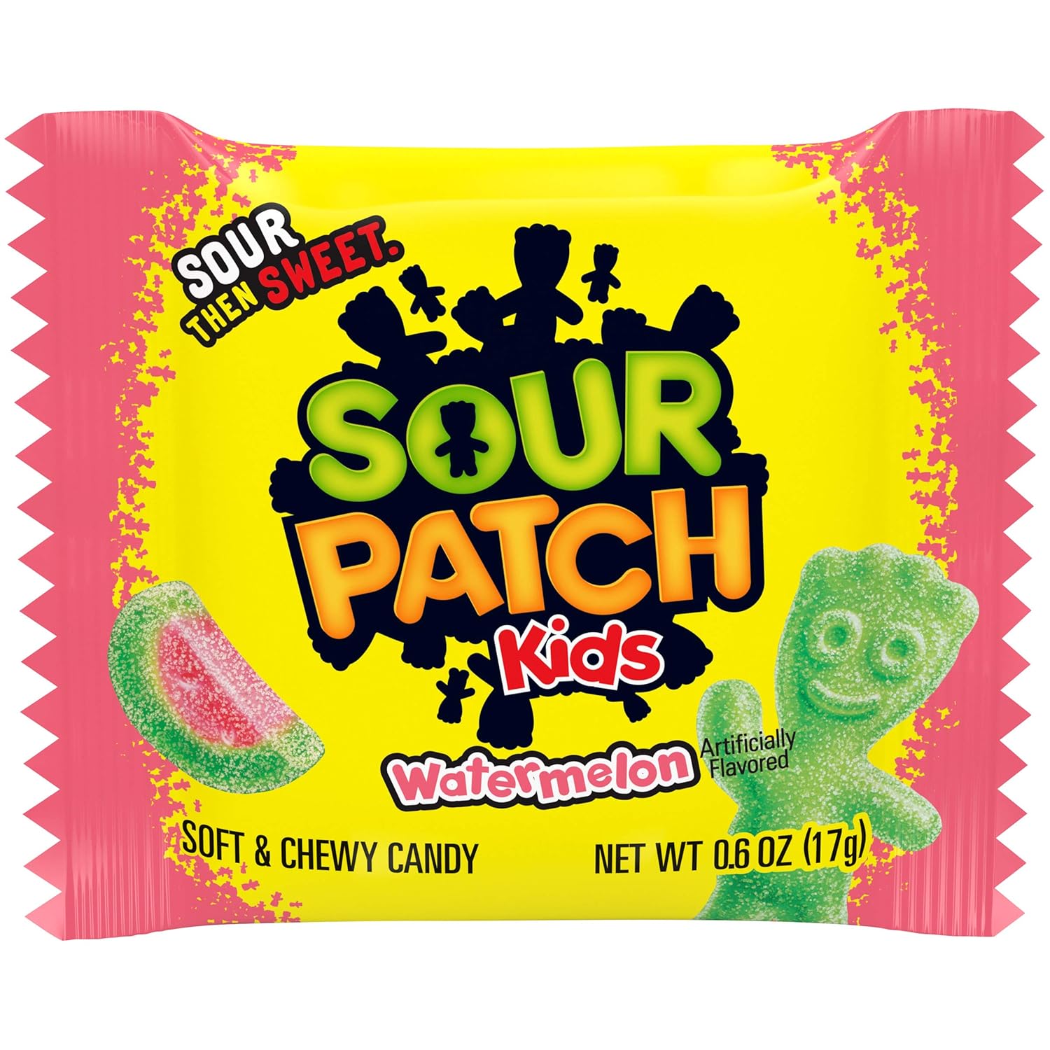 SOUR PATCH KIDS Original Candy and SOUR PATCH KIDS Watermelon Candy Halloween Candy Variety Pack, 1 - 40 Trick or Treat Snack Packs: Prime Pantry