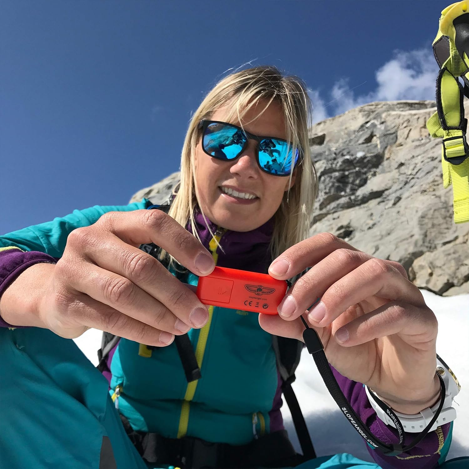 Skiing multifunctional tool Mountain & Avalanche safety Thermometer