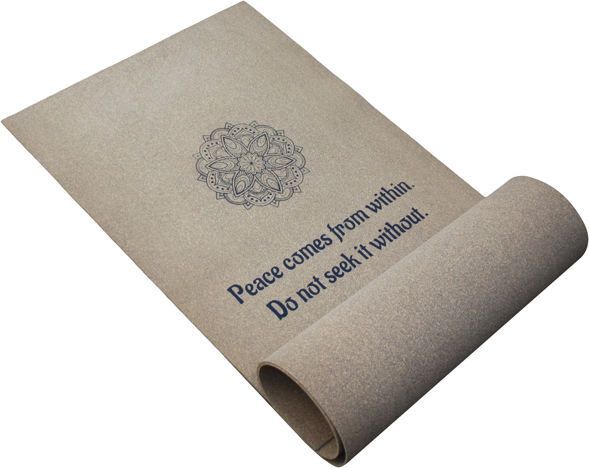 Eco Corner Mandala Cork Yoga Mat