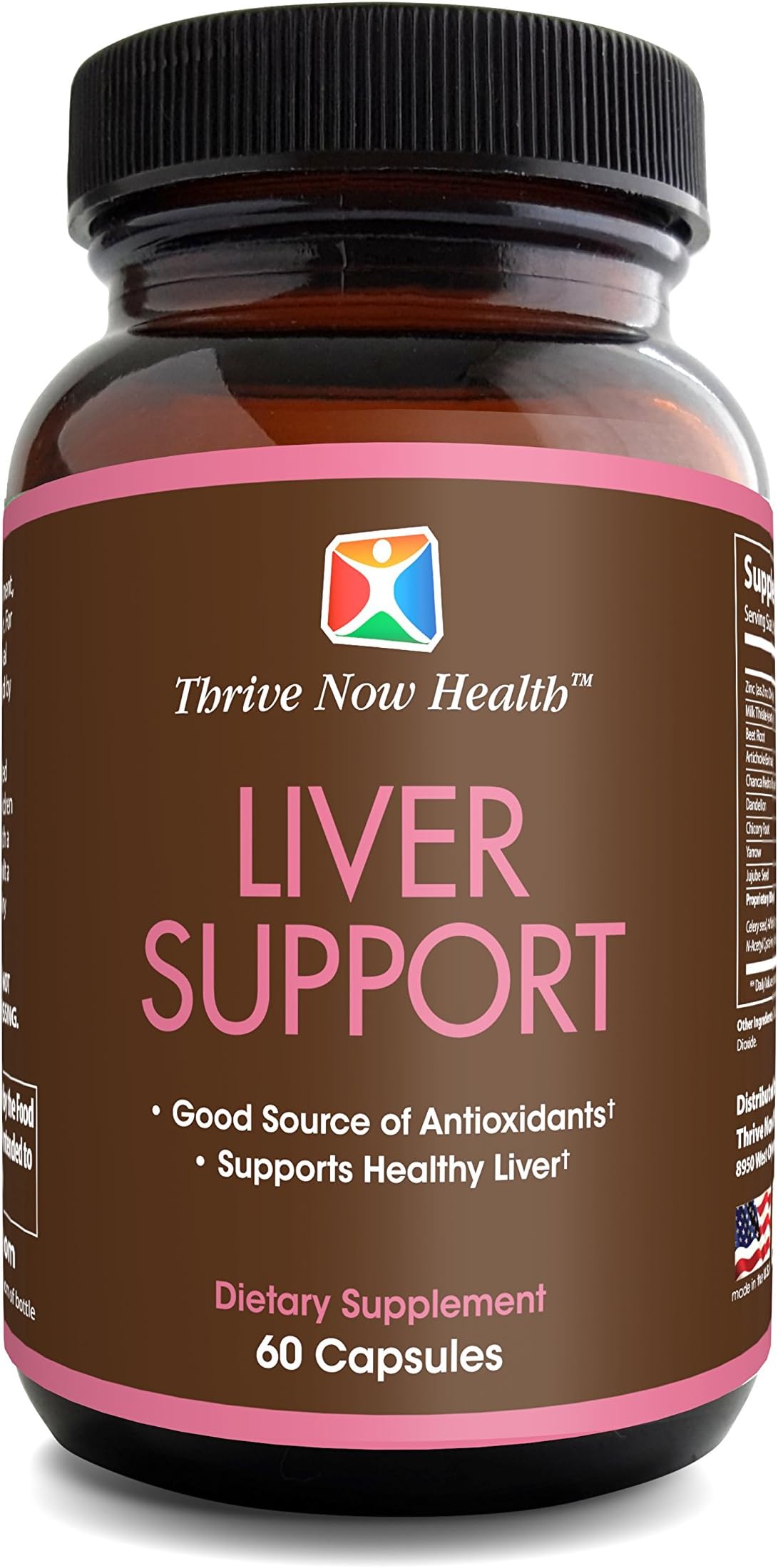 Thrive Now Health Liver Support, 60 Capsules