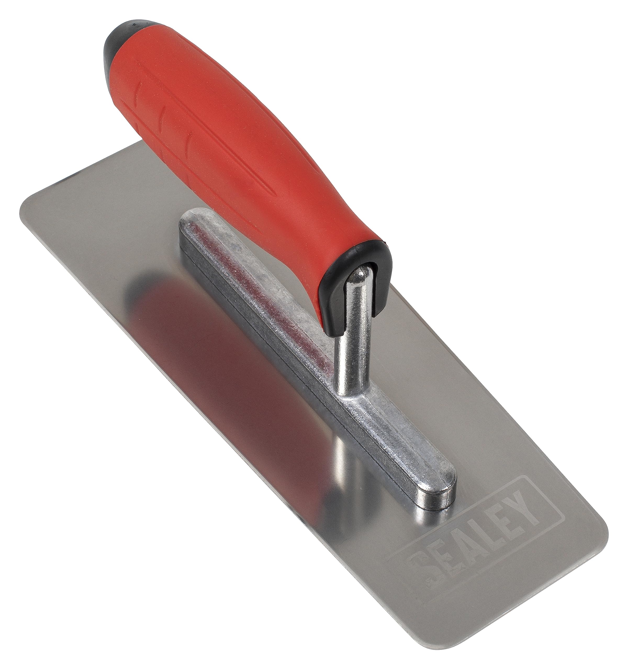 Sealey 240mm Stainless Steel Venetian Trowel, Rubber Handle, Aluminium Foot - T8012