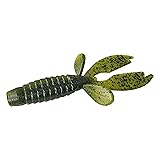 Tackle HD 10-Pack Texas Craw Beaver, 4.25" Twin