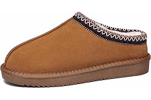 Bybmorto Women's Slippers Platform Mini Boots - Short Ankle Fur Lined Fleece Anti-Slip Boot, Winter Fluffy Warm Comfy Furry F