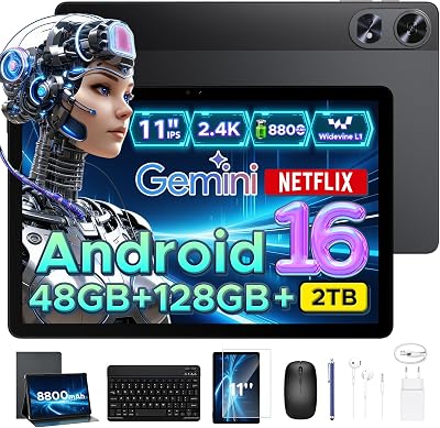 Tablet P11 Pro 11 polegadas 2.4K 90Hz, 48GB RAM+128GB ROM, 8800mAh,