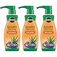Miracle-Gro Succulent Plant Food, Liquid Plant Food for Indoor Succulents, Cacti, Jade Plants, Aloe Vera and More, 8 oz., 3-Pack