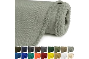 Konelia Waterproof Canvas Fabric by The Yard Outdoor Upholstery Fabric 600D Cordura Polyester Fabric Water Resistant Sewing Fabric for Chair Patio Cushion Purse Tote Bag Interior 1 Yard Silver Grey