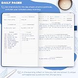 Clever Fox Self-Care Journal 90 Days A5 Mystic Blue Wellness Planner view 4