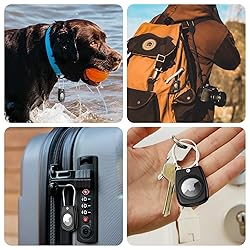 HATALKIN for Air tag Holder for Air tag Keychain