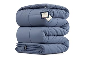 BELADOR Queen Comforter All-Season Duvet Insert Queen Size Bed Comforter - Down Alternative Comforters, Mid-Plush Lightweight Comforter, Box Quilted Siliconized Fiberfill Oeko-Tex Hotel Comforter