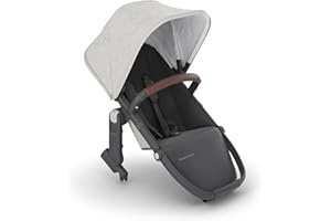 UPPAbaby RumbleSeat V2+ Second Lower Seat/Compatible with Vista V2 and Vista V3 / Adapters, Bumper Bar, Bug Shield Included/A
